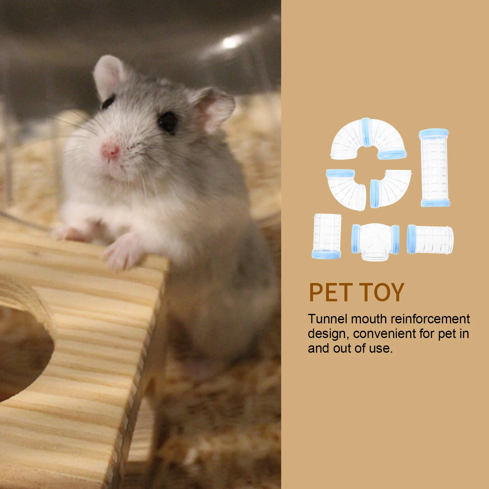 Туннель для трубки хомяка портативные туннели гамака клетка разъем лабиринта