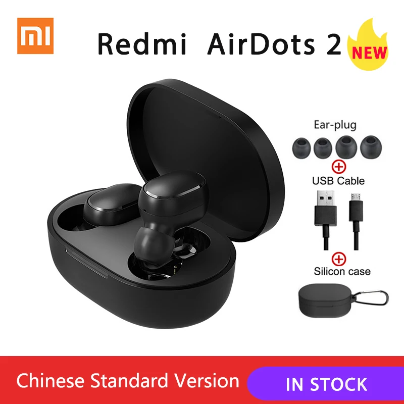 Оригинальные наушники Xiaomi Redmi Airdots 2, оригинальные беспроводные наушники Xiaomi True, Bluetooth гарнитура Air Dots, TWS наушники-вкладыши с управлением Оригинальные наушники Xiaomi Redmi Airdots 2, оригинальные беспроводные наушники Xiaomi True, Bluetooth гарнитура Air Dots, TWS наушники-вкладыши с управлением
