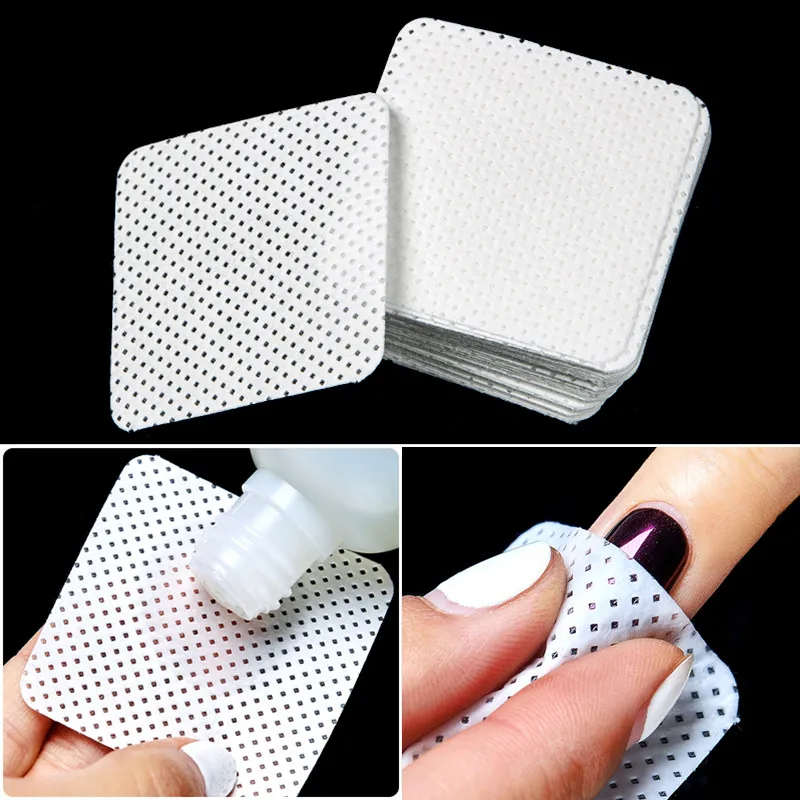 500/200 шт. безворсовые салфетки для снятия лака ногтей |