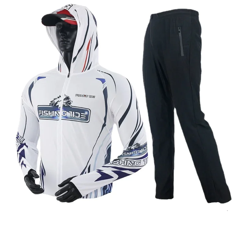 Новая летняя одежда для подледной рыбалки Солнцезащитная мужчин уличной морской