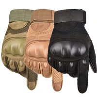 handguards hard shell tactical gloves military fans full finger training fighting touch screen sports riding motorcycle gloves
