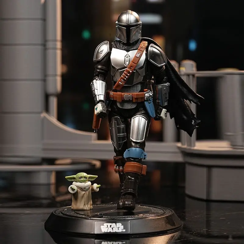 Фото Коллекционные фигурки BLOKEES Star Wars: Мандалорец, Дин Джарин, Грогу, Бо-Катан, Люк. Сборные модели. Подарок. №3
