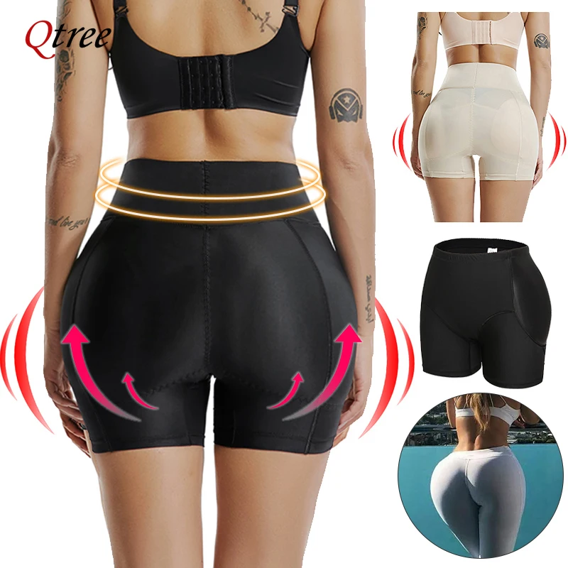 New Invisible Butt Lifter Booty Enhancer Padded Control Panties Body Shaper Padding Panty Push Up Shapewear Hip Enhance Shorts