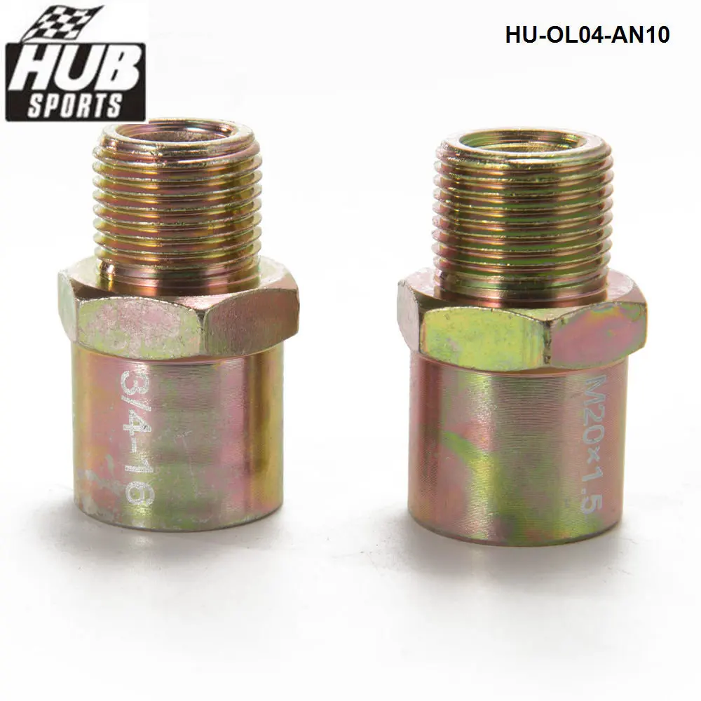 Universal Oil Filter Cooler Sandwich Plate Adapter Silver AN8 AN10 Fittings HU-OL04 | Engine