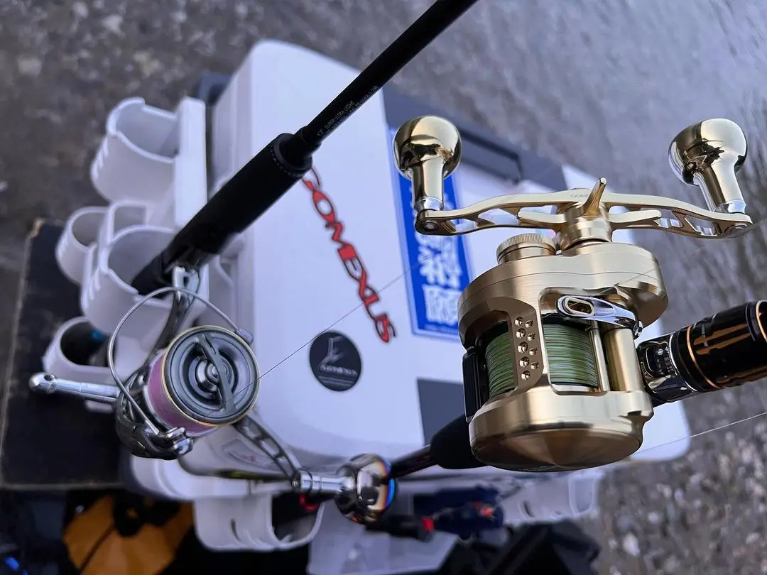 Катушка GOMEXUS с рукояткой для Shimano (7X4 мм) Corvalus Ocea Conquest 200 Curado SLX Metanium Cardiff Reel 120 мм, новые другие (art.: 3920cfceeda83) - 3920cfceeda83