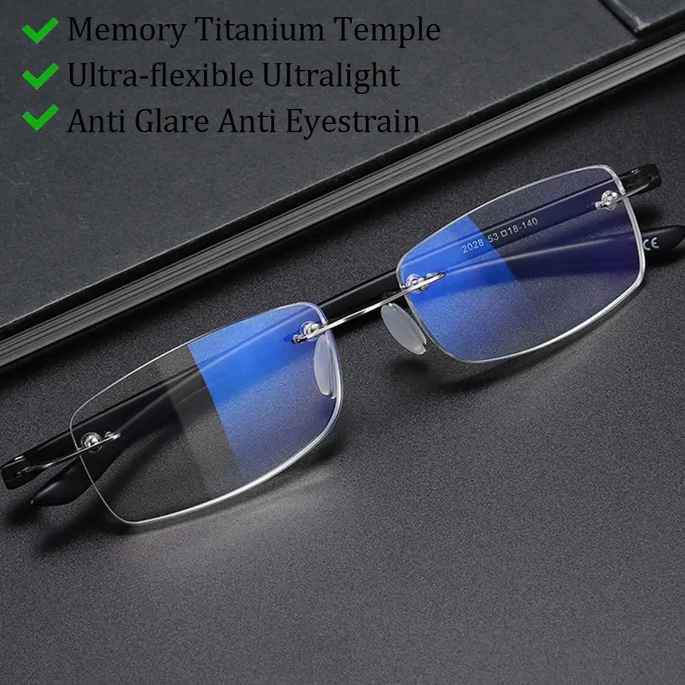 

Men Women Simple Classic Vintage Eye Protection Business Reading Glasses Ultra Light Glasses Anti-Blue Light
