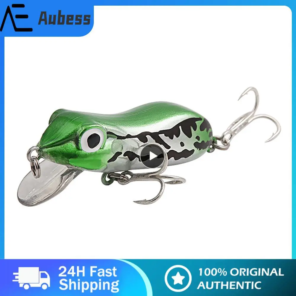

Double Hook Black Fish Fake Bait Plastic Fishing Lures Floating Water System Luminous Bionic Bait Long-throw Luya Fake Bait