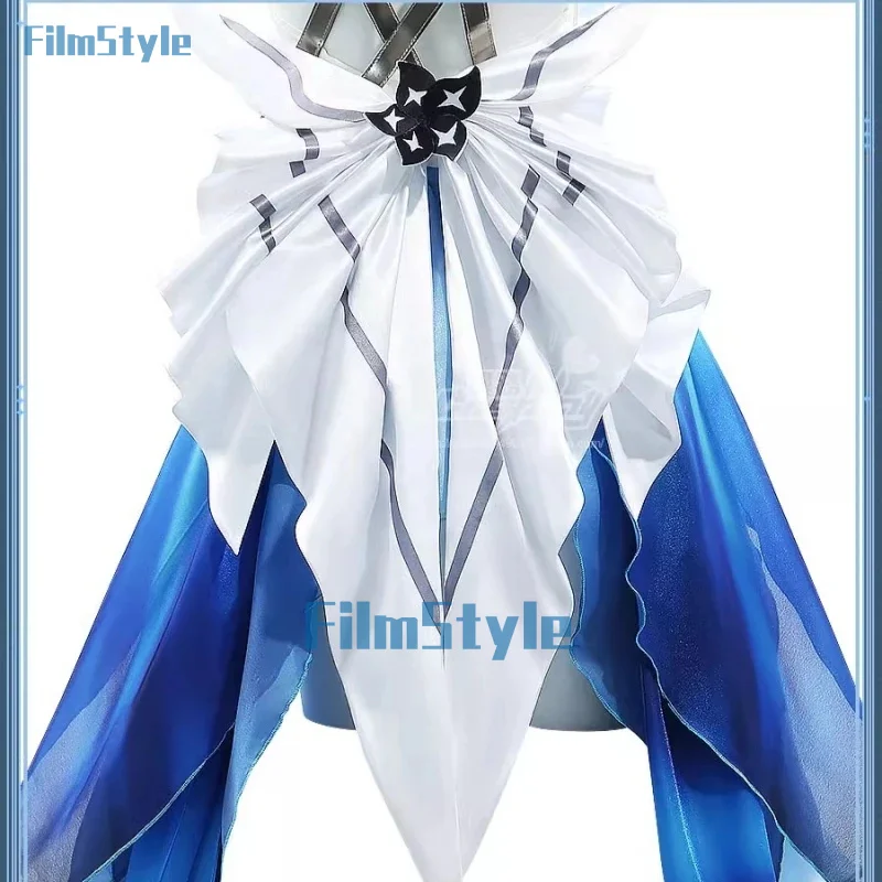 The Shorekeeper Косплей Игра Wuthering Waves Аниме Женщины Девушки Сексуальный Топ Юбка