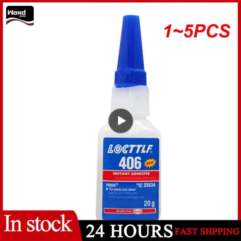 

1~5PCS 20g Loctite 401 403 414 415 415 406 502 Instant Adhesive Bottle Stronger Super Glue Multi-Purpose