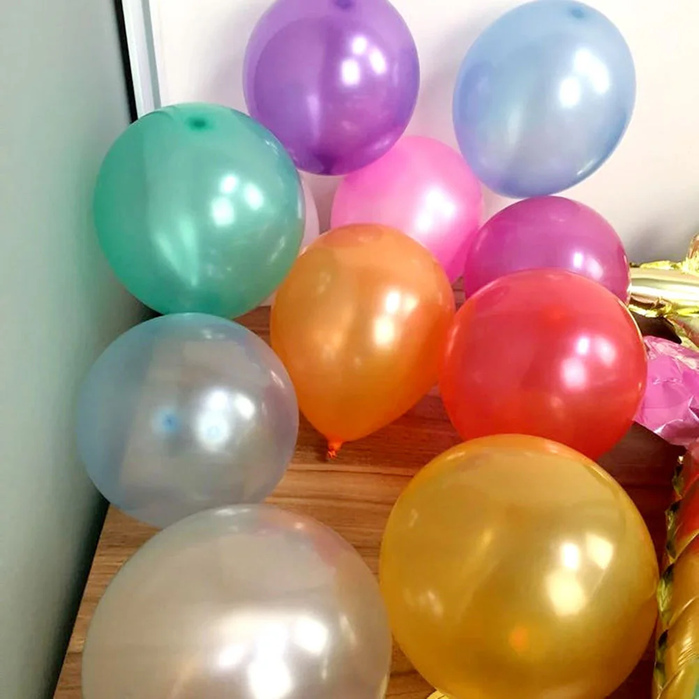 100 шт. перламутровые шары Latax Ballons металлические украшения для вечеринки