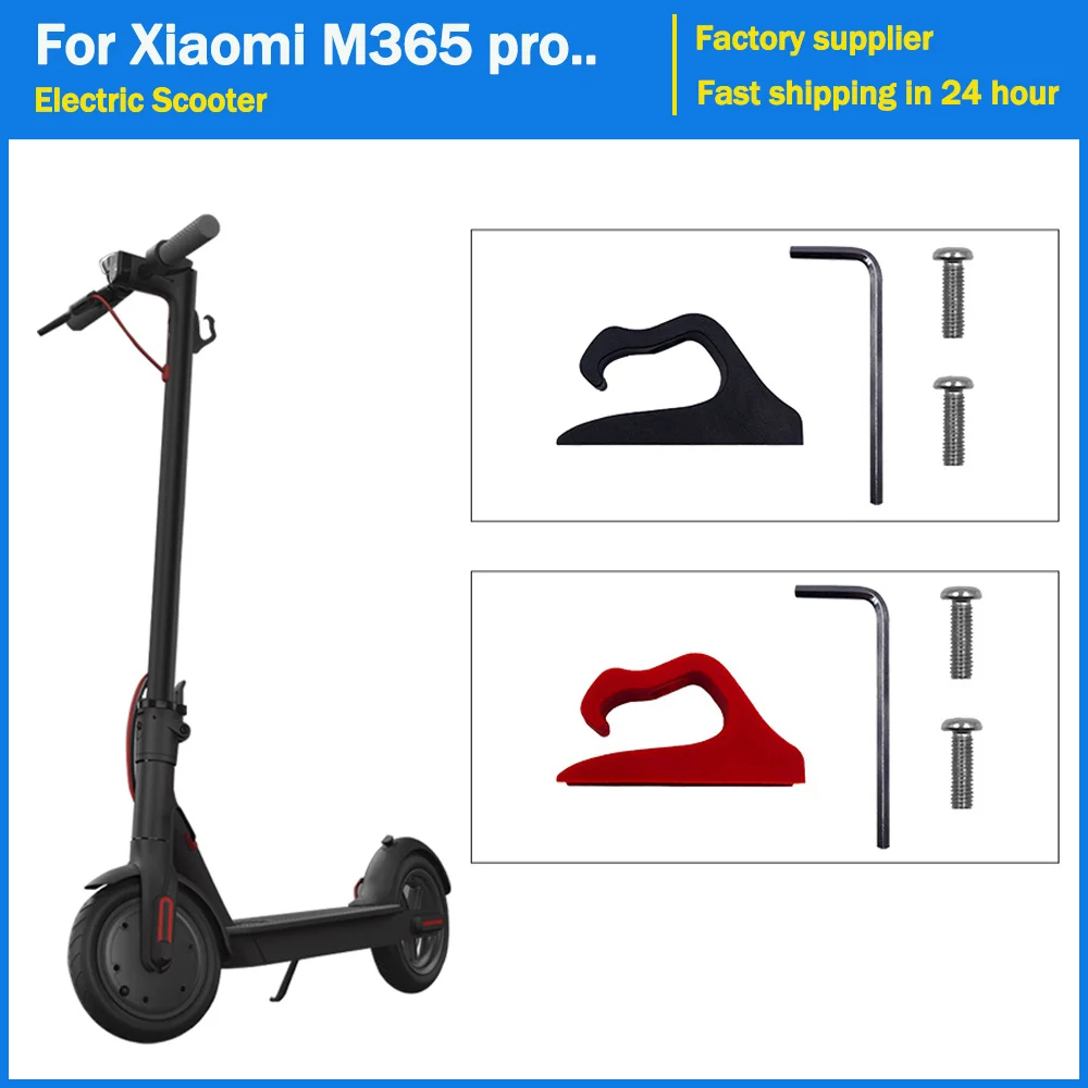 

Electric Scooter Front Hanger for Xiaomi M365/1S/Pro Accessories Scooter Bag Helmet Dual Claw Hook Bags Grip Storage Holder Rack