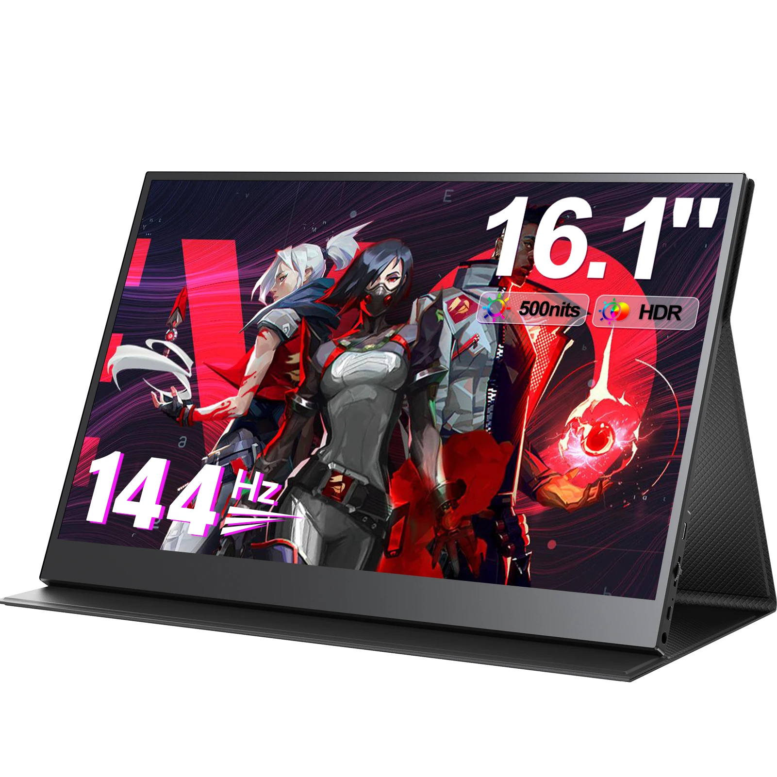 

EVICIV 144Hz 1080P FHD LCD Display Portable Gaming Monitor HDR External Second Screen for Switch Xbox PS5 Laptop Huawei Phone