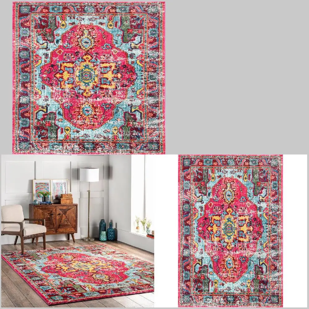 

Gorgeous Non-Slip Rainbow Sanrio Kuromi Room Decor Rugs for Home Kitchen Carpet Living Wedding Decoration Blanket Mats
