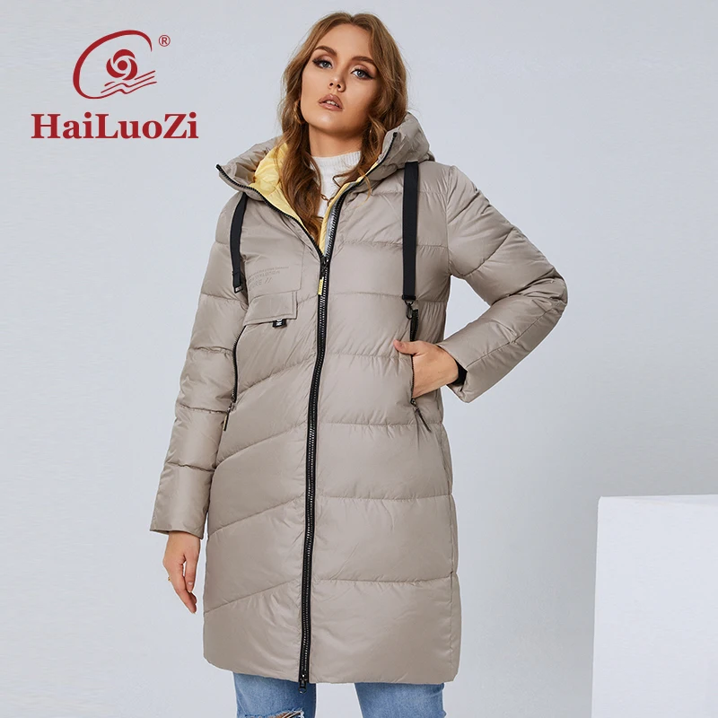 

Куртка женская зимняя с капюшоном, L-4XL хлопок, 6893