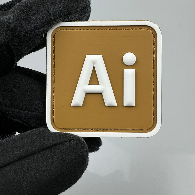 PS AI LR 3D нашивки на липучке из ПВХ для одежды открытом воздухе модный тактический