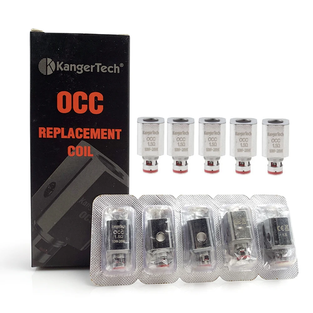 

Kangertech OCC Coils for Kanger Vertical Subox Subtank Toptank Mini Kanger Organic Cotton Compatiable SSOCC Coil Tank