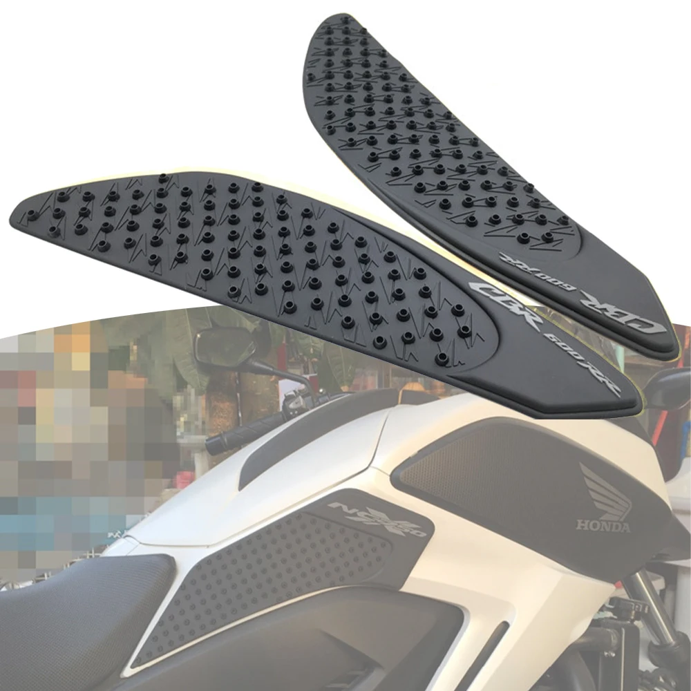 

Наклейки на мотоцикл, черная Тяговая накладка на бак, боковая защита на коленный захват для HONDA CBR600RR CBR 600RR CBR 600 RR 2007-2012 2011