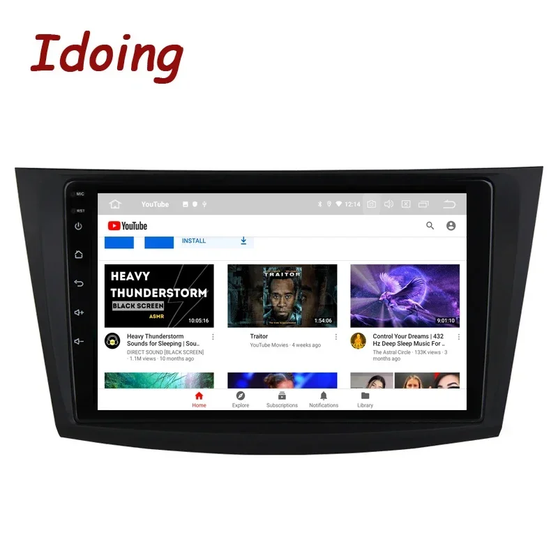 Idoing 9-дюймовый головной блок Plug And Play для Mazda 3 II Mazda3 BL 2009-2013 автомобильное стерео