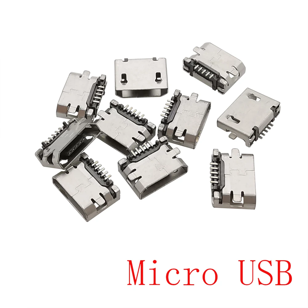 

10 шт. Micro USB разъем для телефона Android