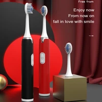 sonic electric toothbrush recharge waterproof tooth cleaning tools brushes replacement heads cepillo electrico dientes