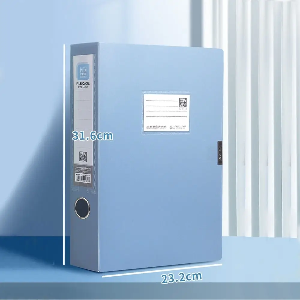 Папка для документов А4 1 шт. коробка хранения бумаги утолщенный органайзер