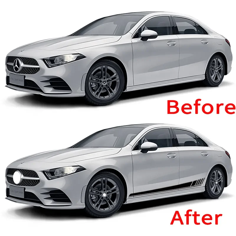 

Автомобильные боковые наклейки для Audi BMW Ford Volkswagen Toyota Renault Peugeot Mercedes Honda Автомобильная виниловая пленка аксессуары для тюнинга автомобиля