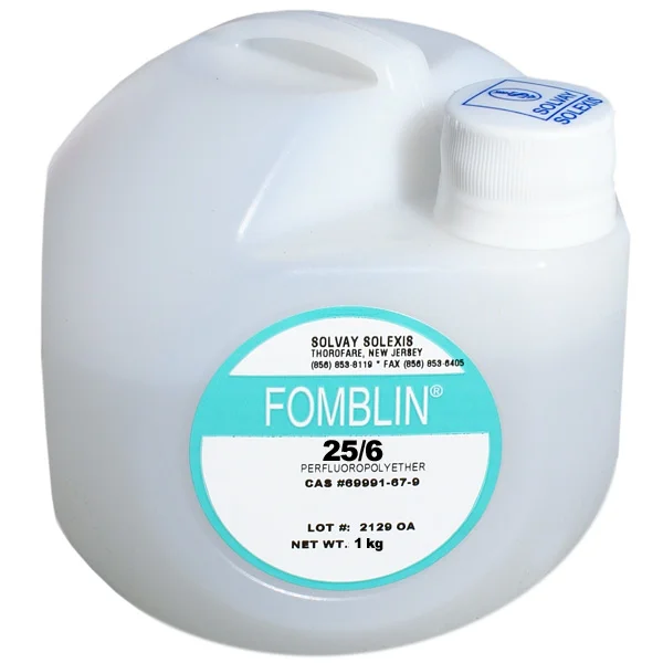 Fomblin VAC25/6 14/6 перфторполимер вакуумный насос масло Итальянский оригинальный