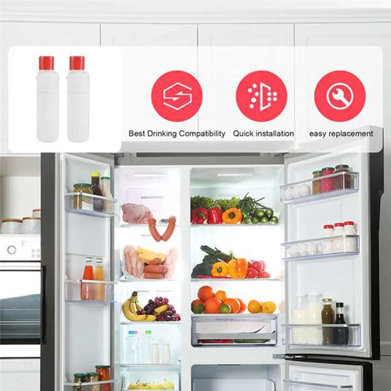 В 10413645 Замена фильтра для воды в холодильнике EDR2RXD1 совместимого с W 9082 9903 P6RFWB2-2PACK