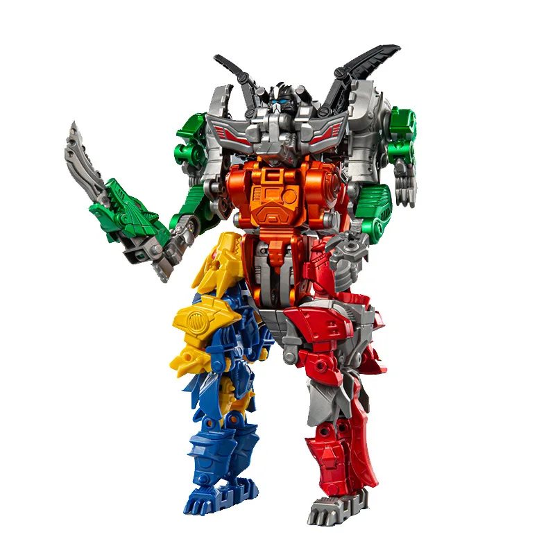 Фото Миниатюрная военная модель танка-трансформера Bruticus Beast Wars, фигурка героя №3