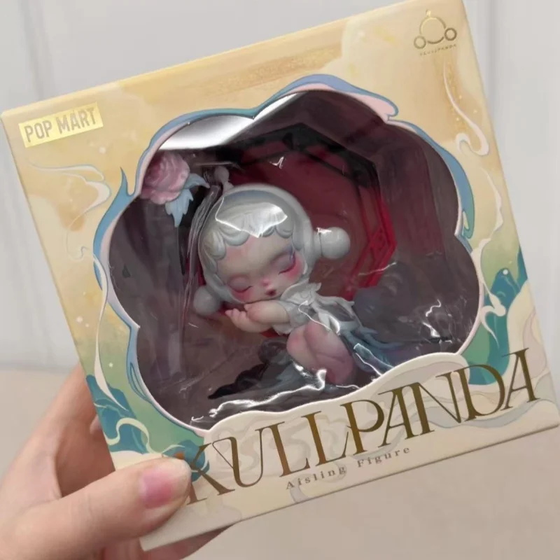 Фото POP MART Skullpanda Series Limited Слепая коробка Подвесная карта Настольный декор Коллекция Фигурка Таинственная коробка Декор Подарочная игрушка №3