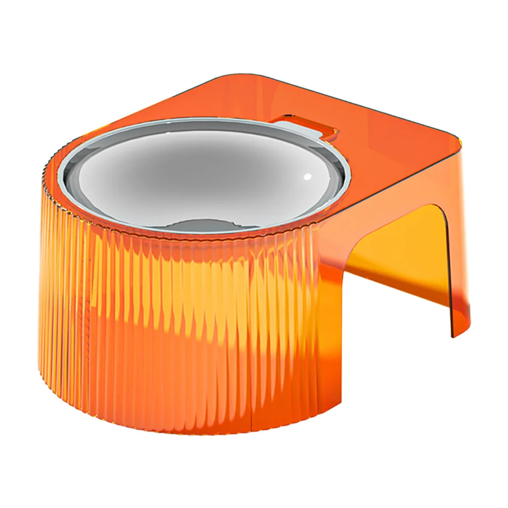 

1 Набор кормления для котят, креативная миска для кормления кошек, кормушка для домашних животных, семейная миска (оранжевая)