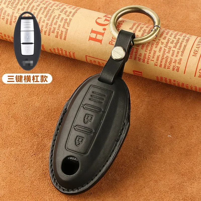 

Кожаный брелок для ключей для Infiniti Q50L Q60 QX50 QX60 QX70L мужские и женские автомобильные аксессуары