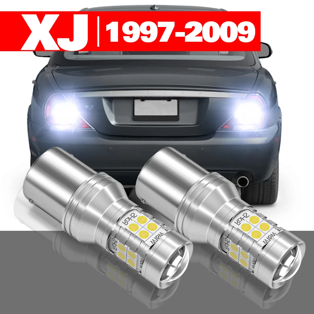 

For Jaguar XJ 1997-2009 Accessories 2pcs LED Reverse Light Backup Lamp 1998 1999 2000 2001 2002 2003 2004 2005 2006 2007 2008