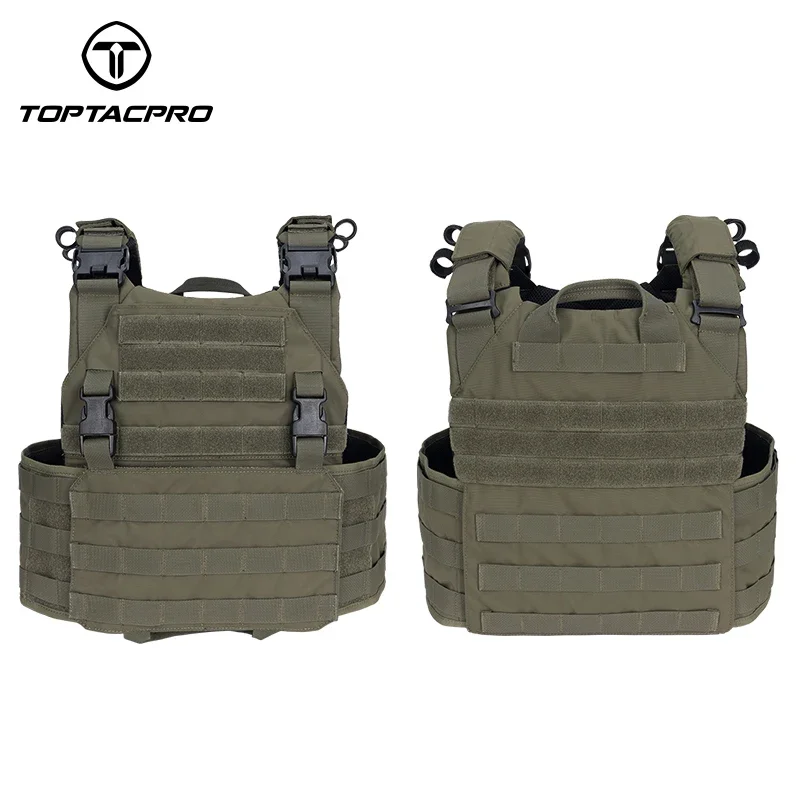 Тактический жилет TOPTACPRO AFPC для страйкбола уличный держатель тарелок модульная