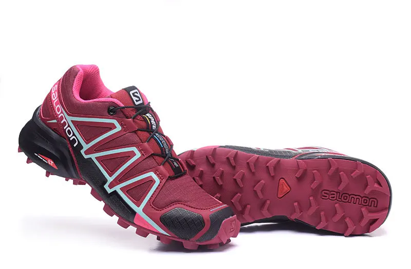 Outdoor Sneanker Salomon Speed Cross 4 Women Original Shoes Walking Running Shoes Tenis Salomon SpeedCross 4