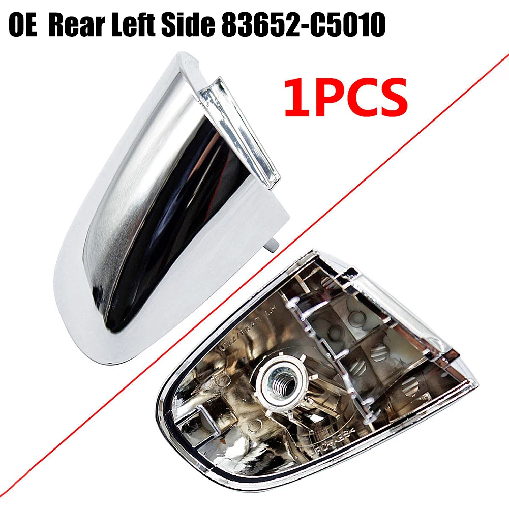 

1x Rear Left Driver Side Handle Cover For Kia 2016-2020 Sorento Sport Utility 4-Door 3.3L 2.4L 2.0L 83652-C5010 Replacement