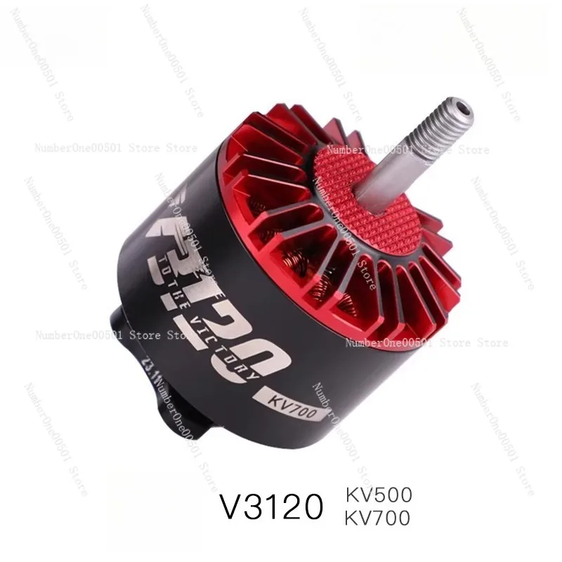 Фото Бесщеточный двигатель V3120 KV500 KV700 для 10-дюймовой рамы кинематографического FPV-дрона с нагрузкой 5 кг №5