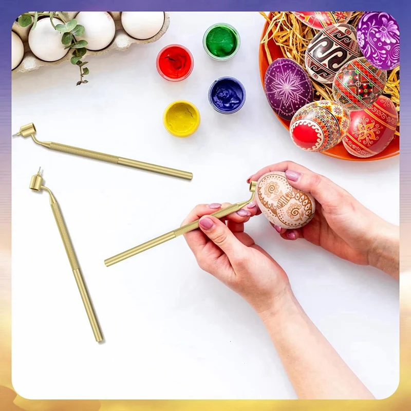 Набор из 6 ручек Pysanka для рисования горячим воском декоративных искусств и