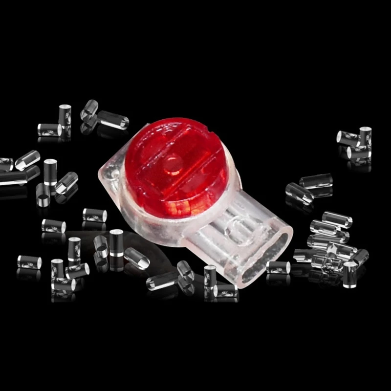 100 шт. стыковое соединение проводов для телефона передачи данных 3 порта обжимные