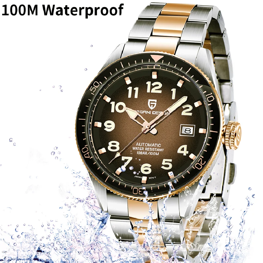 

PAGANI DESIGN Men's Mechanical Watches Top Brand Luxury Automatic Watch Men Sport Business Steel Watch Men Relojes Hombre 2022