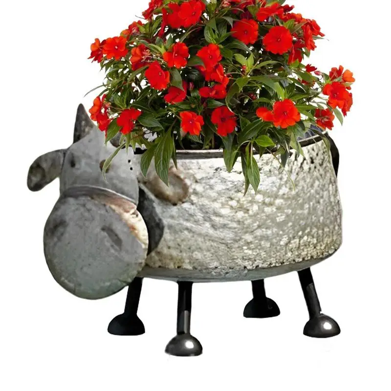 

Плантатор цветов, металлический контейнер для домашних животных и собак