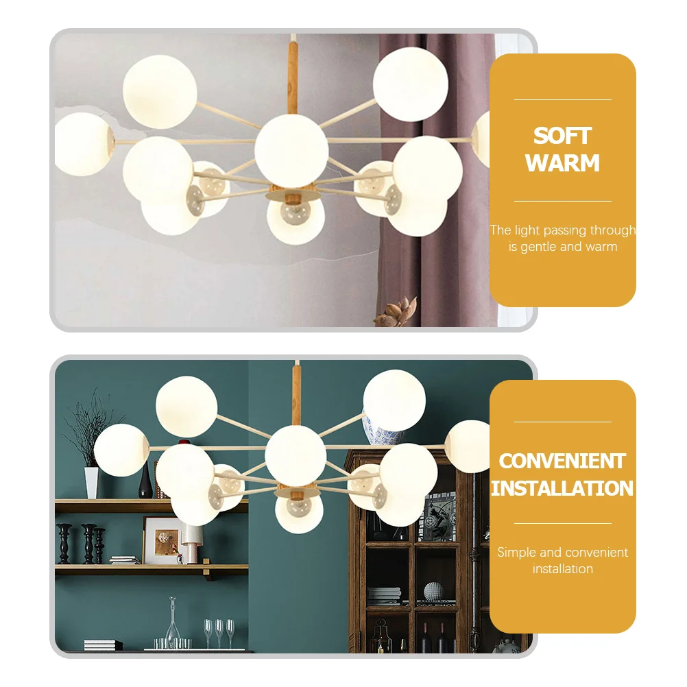 2 шт. Абажур Вентилятор Матовый Лампаenschirm Tischlampe Batten Стеклянный Потолок Открытый