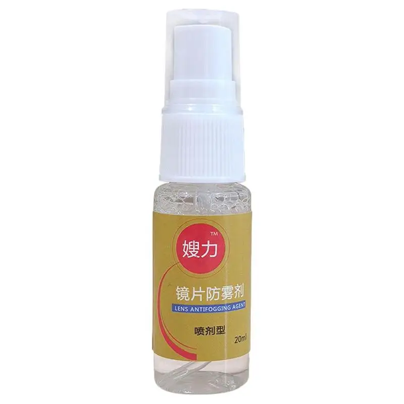 

Glasses Antifog Spray 20/30ml Eye Glasses Lens Cleaner Long-Lasting Defogger Universal Antifog Spray Safe On Anti-Reflective