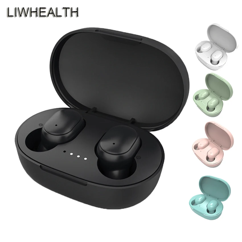 Cheap Stereo TWS Wireless Bluetooth Earphones Mini Earbud With Mic Charging Box Sports Gaming Headphone For Redmi Xiaomi iPhone
