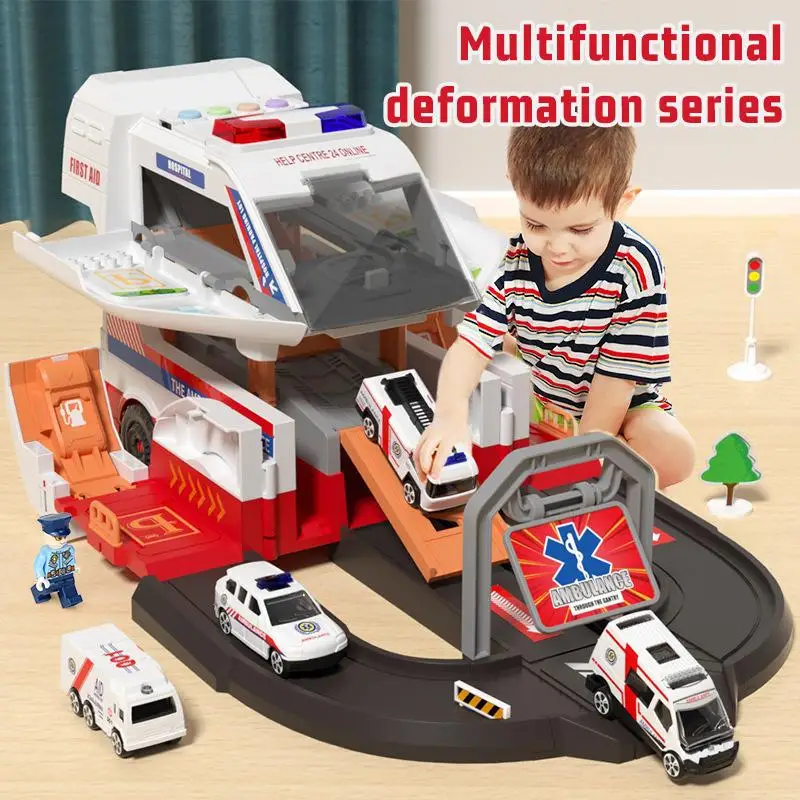 

Детское место хранения, пожарная техника, деформация, экъекция скорой помощи, парковочная дорожка, обучающая модель автомобиля