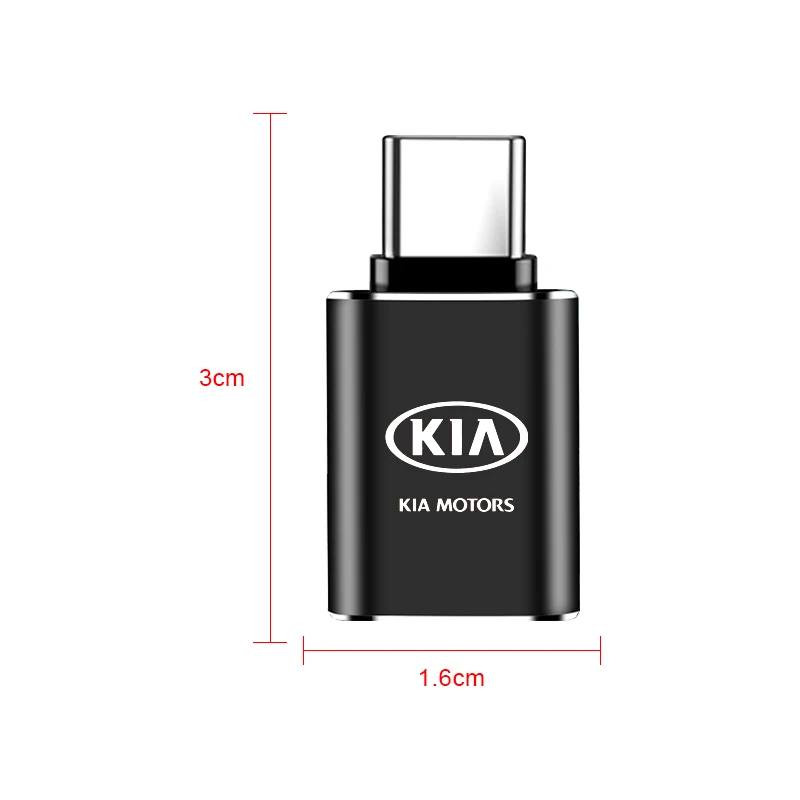Type C Micro USB 3 0 OTG адаптер кабельного штекера конвертер для KIA RIO CERATO QUORIS Optima Sportage K2 K3 K3S