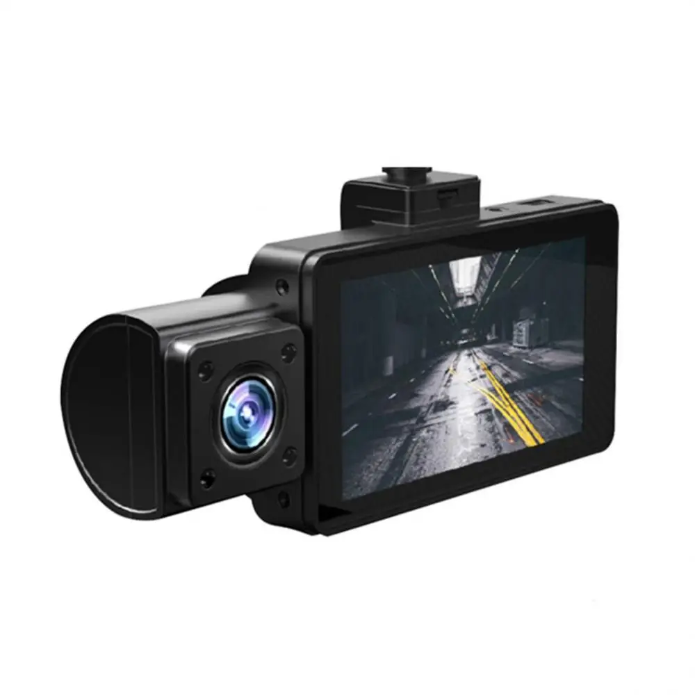 

Gravity Sensing 3.0in Dash Cam Car Dvr 1280720/30p Black Box Cycle Dashcam 24h Parking Monitoring Hd 1080p Dash Camera
