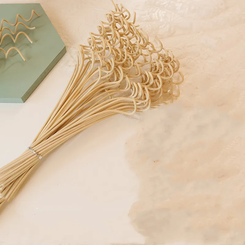 50 шт. растительный изогнутый ротанговый штатив тростниковый диффузор флакон для