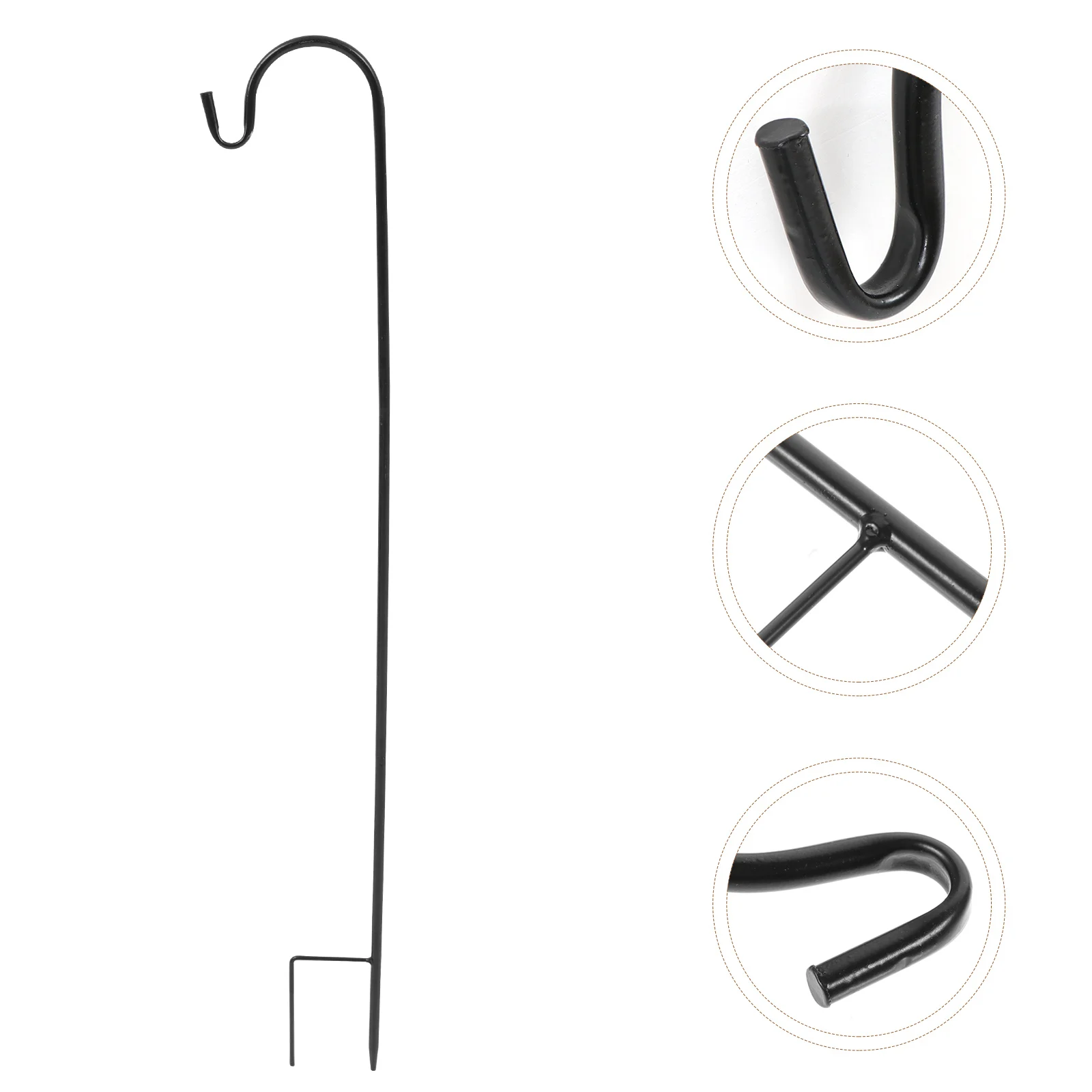 

Hook Stand Garden Flag Holder Birdhanging Hooks Hanger Outdoor Flower Feeder Pot Shepherds Ground Lamp Street Lawnfeeders Light