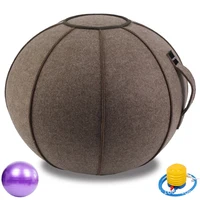 Balance Ball Chair for Kids Adults Stability Ball Chair for Office Ergonomic Seating Labor Birthing Pregnancy 19 Inch (50cm)